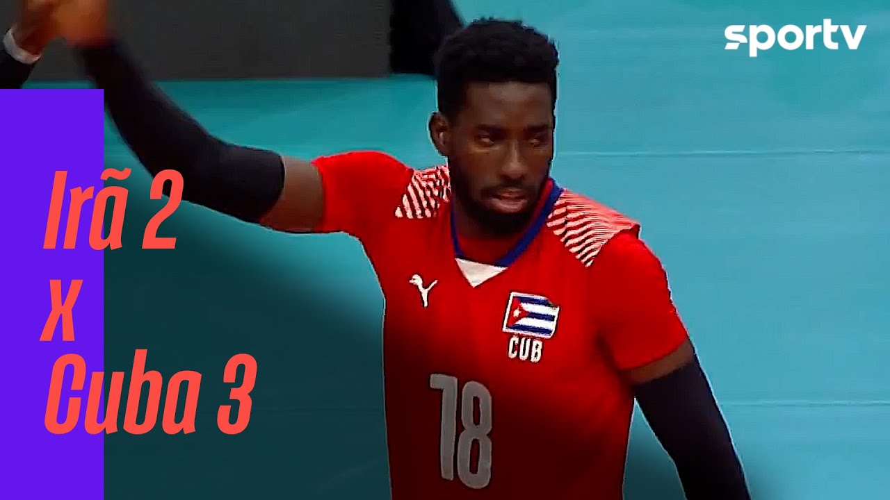 IRÃ 2 X 3 CUBA, MELHORES MOMENTOS, PRÉ-OLÍMPICO MASCULINO DE VÔLEI