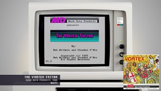 The Vortex Factor - Mark Data Products, 1985 - IBM PC (4K)