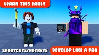 How To Use Shortcuts / Keybinds in ROBLOX Studio Content