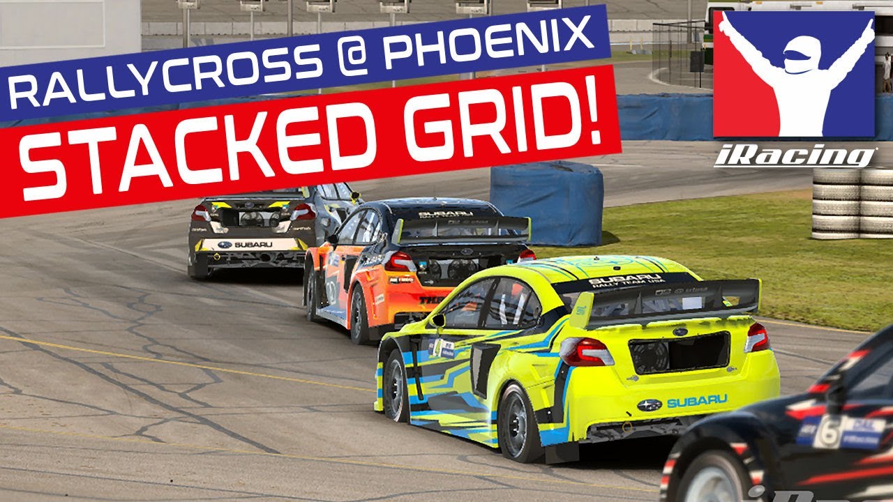 iRacing Rallycross Series #26 - Stacked Grid - YouTube