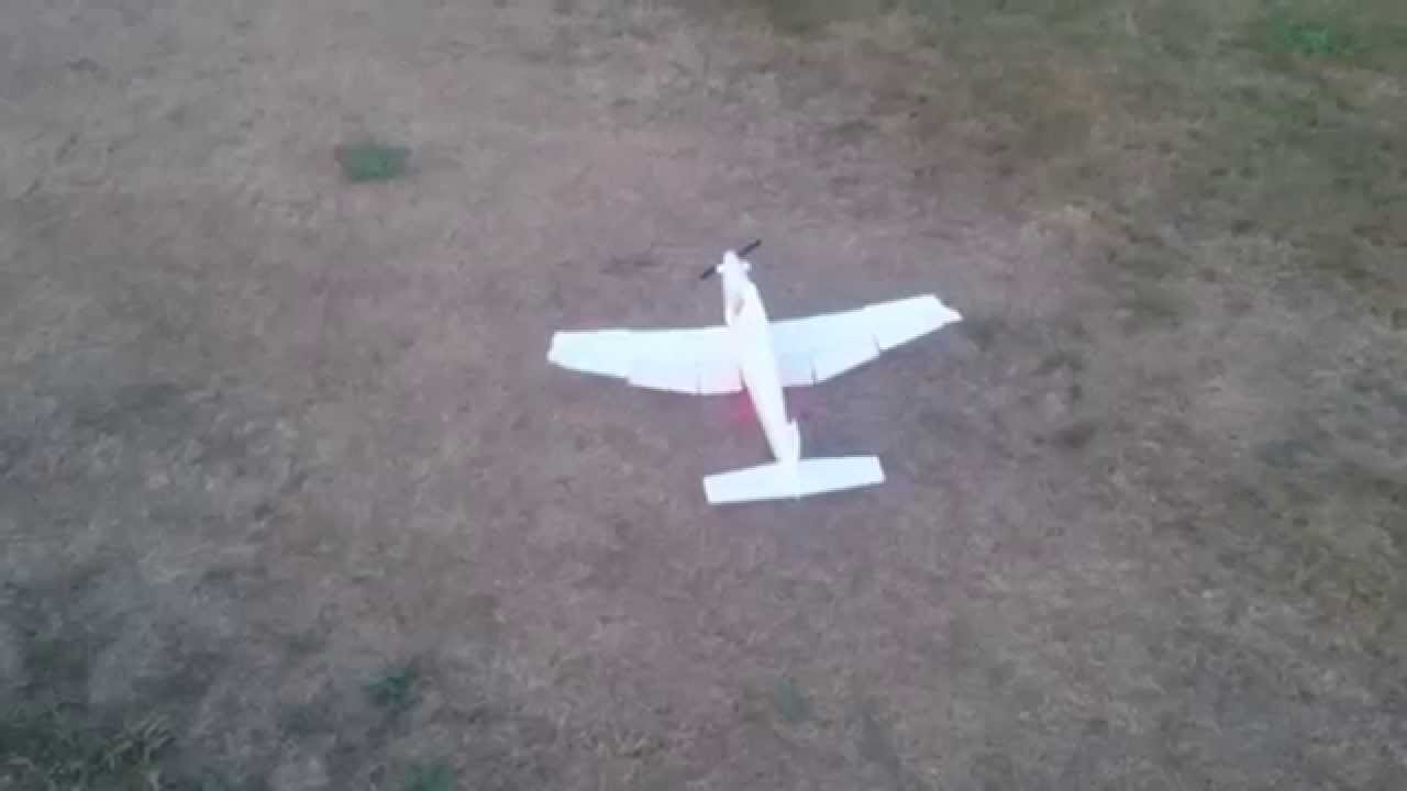 Mini Rc Zlin 157 T - YouTube