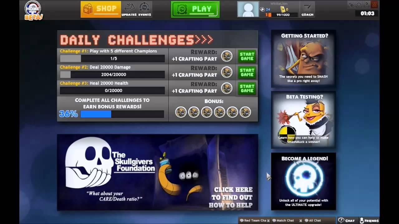 Smashmuck Champions - First Impressions