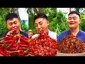 Spicier more chili tiktok china funnys  spicy foods mukbang by songsong and ermao
