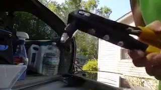 2001 Chevy 2 Door Vent Window Replace
