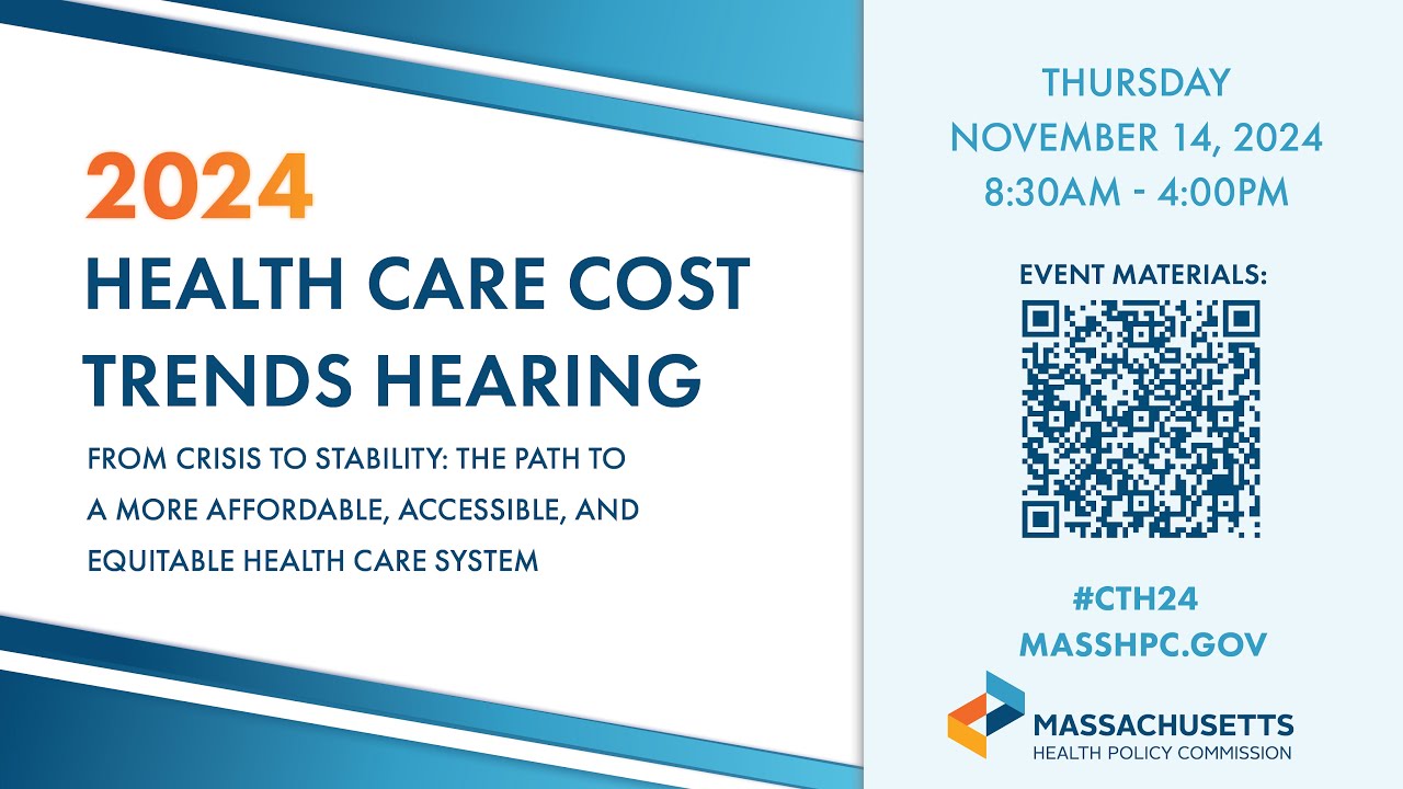 2024 Health Care Cost Trends Hearing - YouTube