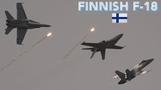 Display of 2026?! Finnish Air Force F-18 | Swedish Air Force Centennial 2026