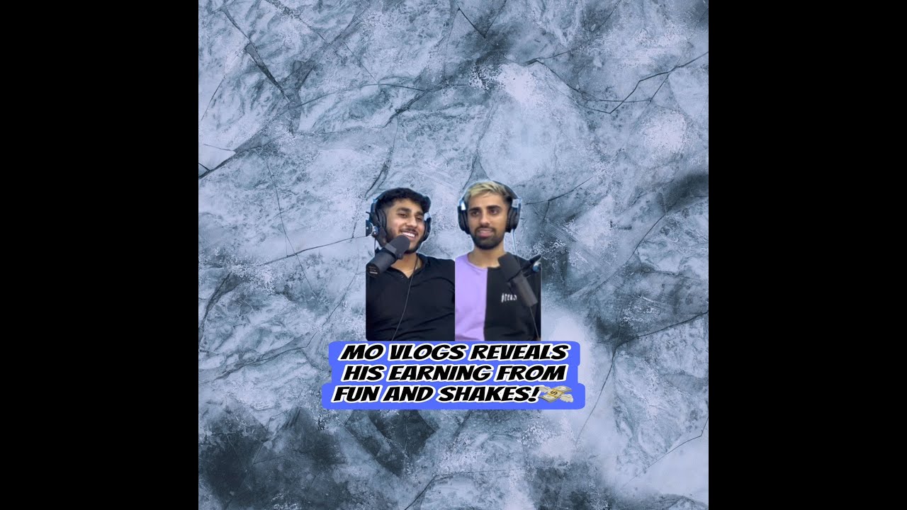 Mo Vlogs Reveals his Earning from Fun and Shakes!💸 