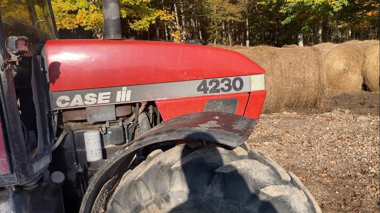 How to remove hood from 4200 series case IH tractors. (Viewer requested