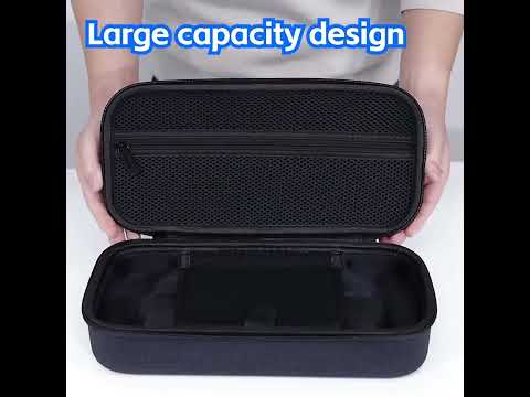 Місткий портативний міцний чохол-кейс для консолі ASUS ROG Xbox Ally X захист від вологи та пилу Чорний, видео 1