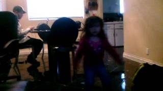 Sophia Dancing To Representing For The Ladies