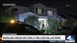 Burglars break into multi-million dollar home