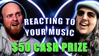 LISTENING To Your MUSIC w/ KP | $50 to the Best Song