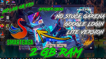 New SmartGaGa 1.3 Lite With ANDROID 4 ⚡FREE FIRE OB36 UPDATED FOR LOW END PC USER🔥NO LAG 90 FPS FIX😱