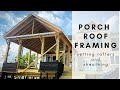 Building a Deck and Screen Porch PART 2 - Framing and Sheathing the Roof