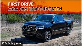 2025 Ram 1500 Tungsten rides like a Genesis | Pickup Review | Driving.ca