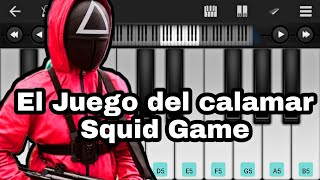 El Juego del calamar - Squid Game On Piano (Round 6) Calamar netflix Squid Game EASY Piano Tutorial screenshot 5
