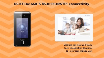 Setup Hikvision Face Recognition Terminal with Intercom Indoor Unit for Visitor Access