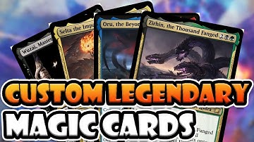 Custom Magic Commanders! | Magic: The Gathering Custom Card Review #8