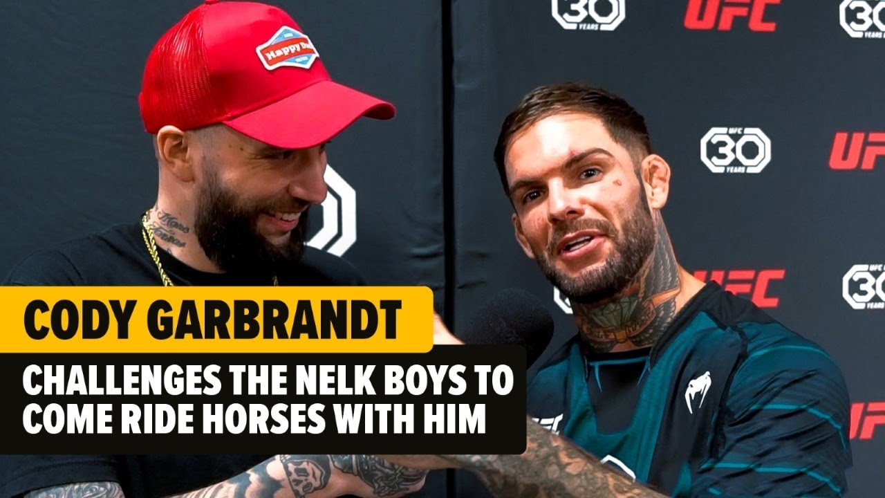 CODY GARBRANDT CHALLENGES THE NELK BOYS TO COME RIDE HORSES WITH HIM
