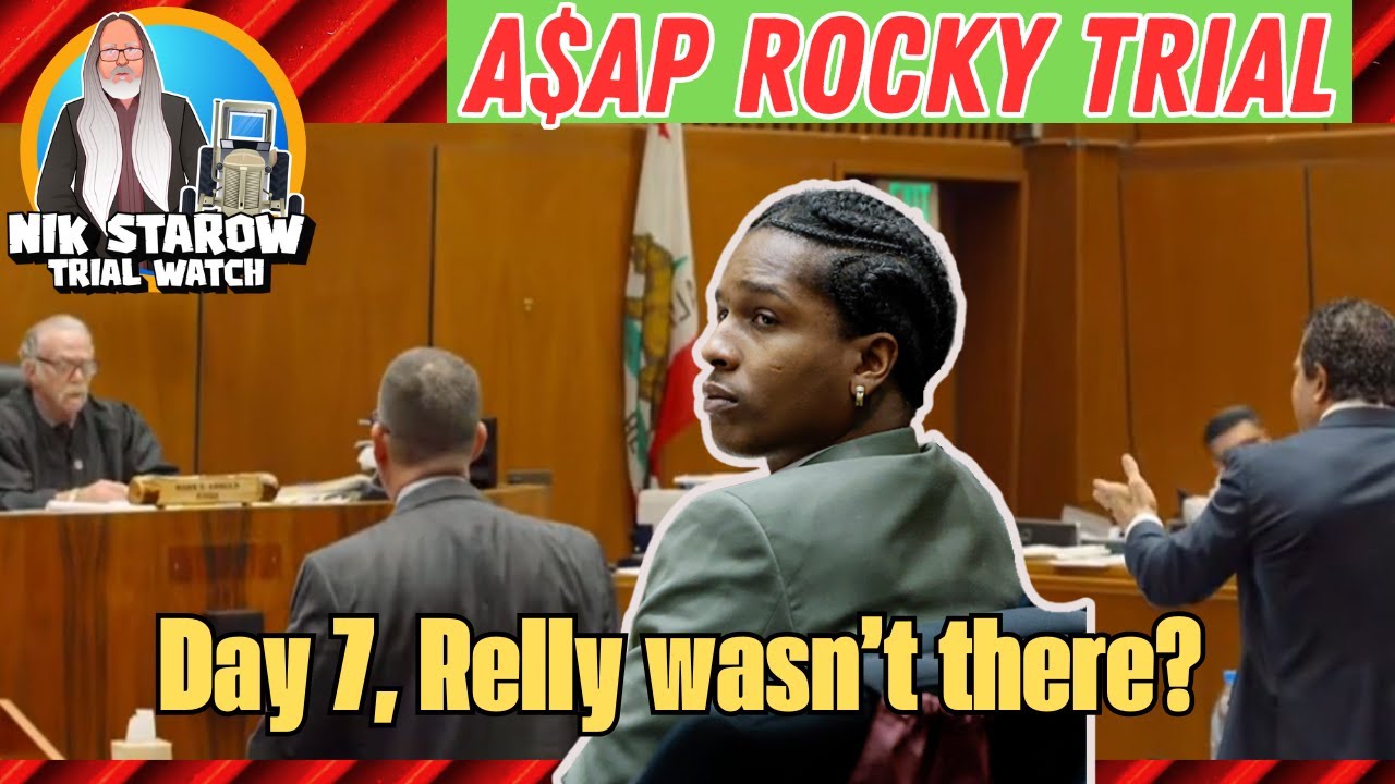 A$AP Rocky Trial - Day 6-7 recap. Relly proven liar by several ...