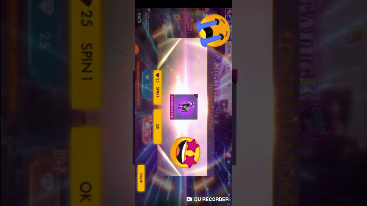FREE FIRE|| I GOT MECHANICAL PUP IN FREE FIRE||