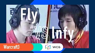 WCG 2009 GF Warcraft III Final Set 2 | Fly vs Infi (English Commentary)