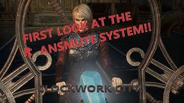 ESO: First look at the TRANSMUTE (RETRATING SYSTEM (PTS Clockwork city)