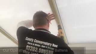 ComfyRoof Fully Insulated Conservatory Roof Conversion... Warm in the winter Cool in the summer