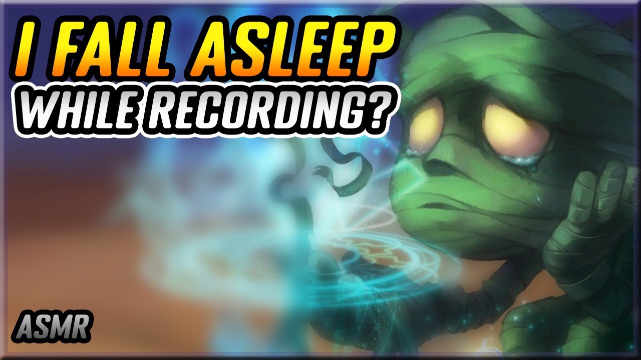 ASMR OF LEGENDS #178 HAND SOUNDS AND LOTS OF YAWNING