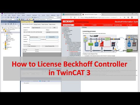 BK08.  Beckhoff TwinCAT 3 Licensing