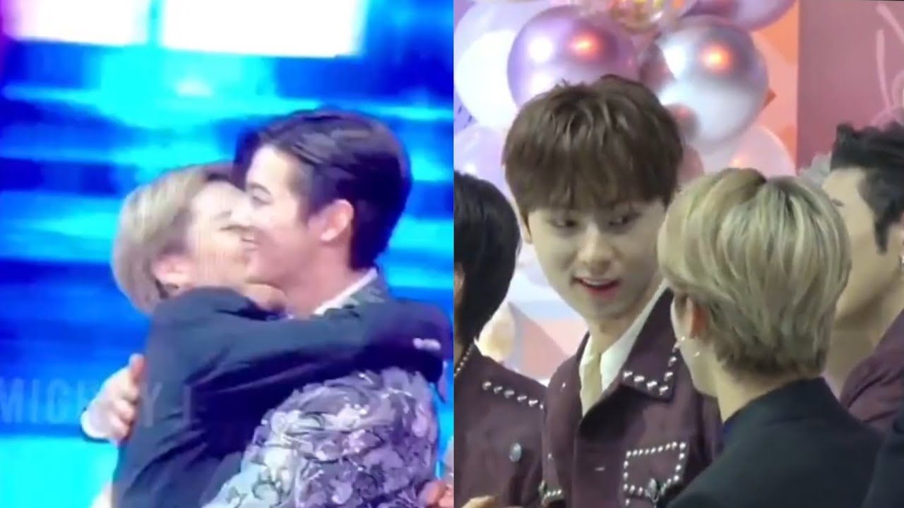 인맥왕 박지민 (차은우,황민현, 우정패딩즈,홍빈,찬열,수호,옹성우)