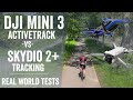 DJI Mini 3 Pro Active Track vs Skydio 2+: Tested & Footage!