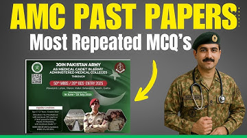 AMC Initial Test Preparation| AMC Most Repeated Test MCQs |AMC 2025 Registration |AMC Online Apply
