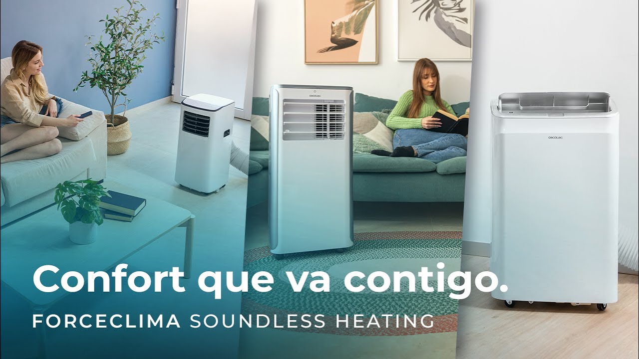 Gama de aires acondicionados port&aacute;tiles ForceClima Soundless Heating