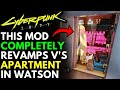 Cyberpunk 2077 - This Awesome Mod Completely Transforms V's Apartment In Little China!