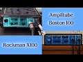 Rockman X100 - The Real Thing vs Amplitube Satriani Collection