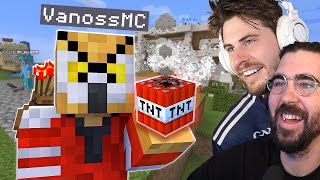 The BEST of Vanoss Crew MINECRAFT PRANKS! | Nogla & Terroriser REACT!