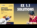 Applied Math Class 12th ex 1.1 ML Aggarwal solutions