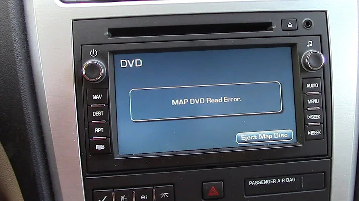 (PART 2) 2011 GMC Acadia için DVD Harita Okuma Hatası Nasıl Düzeltilir?