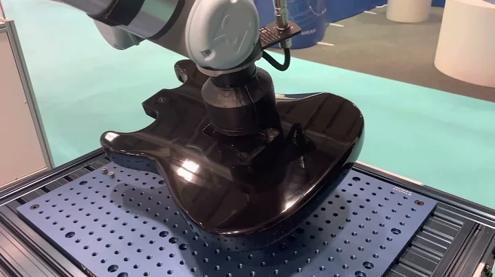 Cobot Polishing Solution Demo at Automation UK 2023