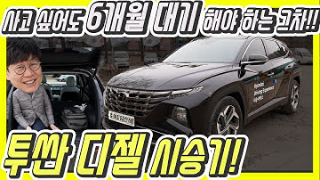 현대 신형 투싼 디젤 최초 시승기! 가격 3896만원? 디젤은 귀하네요!...인기폭발인데도 기자 시승차로 없는 이유는?!