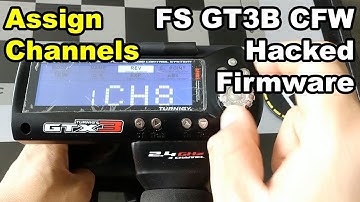 Flysky GT3B Hacked firmware Channel Assignment