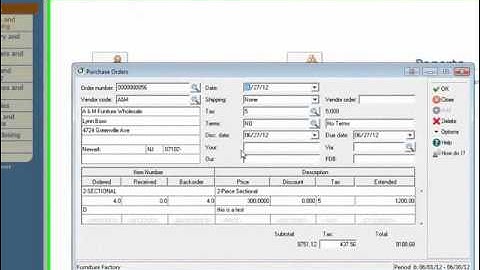 Sage DacEasy 2013: Search Detail Item Look Up