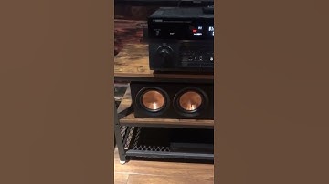 Klipsch central speaker - Enceinte centrale Klipsch RP-504C/404C