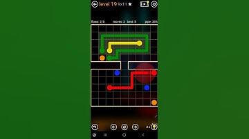 How To Solve Flow Free Hourglass Pack Level 19 9x11 Board Hard Walk Through Solution Walkthrough