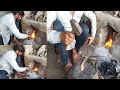 Blacksmiths making sickles from rusted iron - Forged in Fire | Wonderful Process of Making Sickle