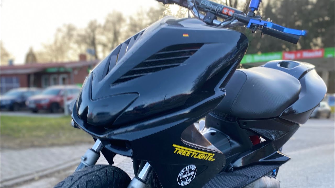 Erste fahrt mit der Mk2 Aerox 