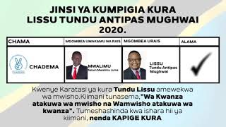 Jinsi ya kumpigia Kura Tundu Lissu