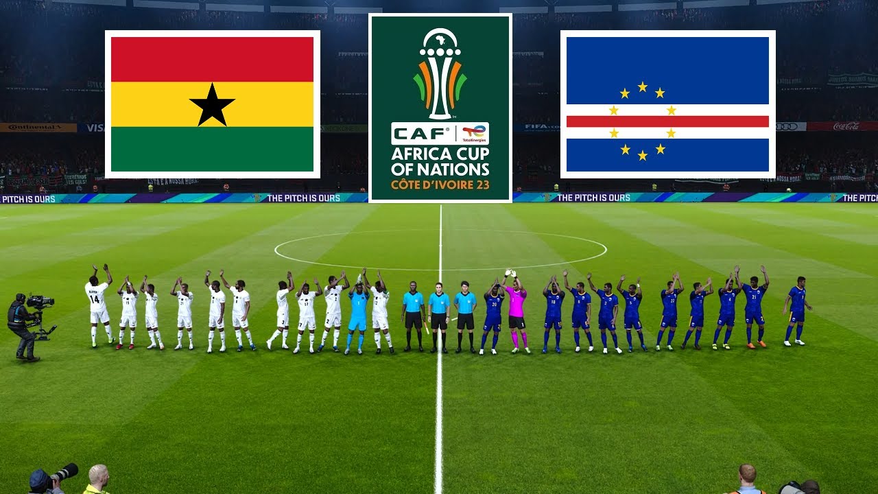 Ghana vs Cape Verde ● Africa Cup of Nations 2023 | 14 January 2024 Gameplay