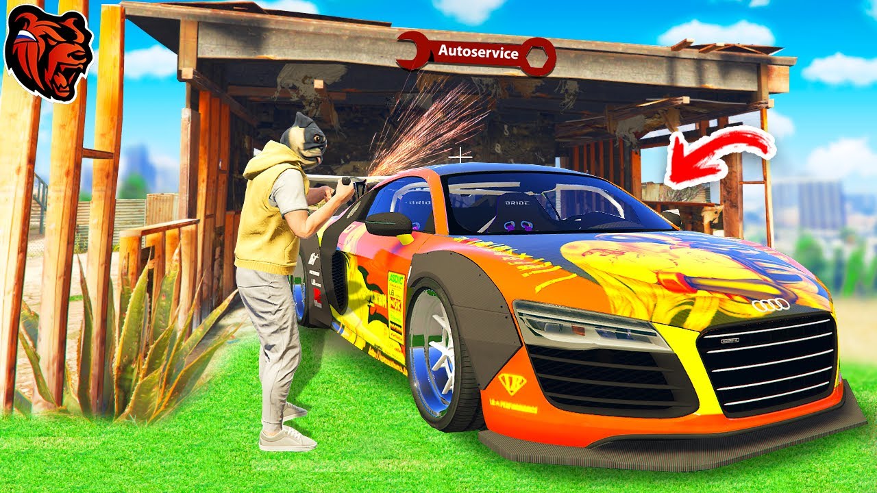 ТЮНИМ АУДИ А4 ДЛЯ РАНДОМНОМОГО ИГРОКА! КРУТОЙ ПРОМОКОД В БЛЕК РАША ...